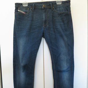 Authentic Diesel Shioner Slim Skinny Dark Blue Men's Jeans